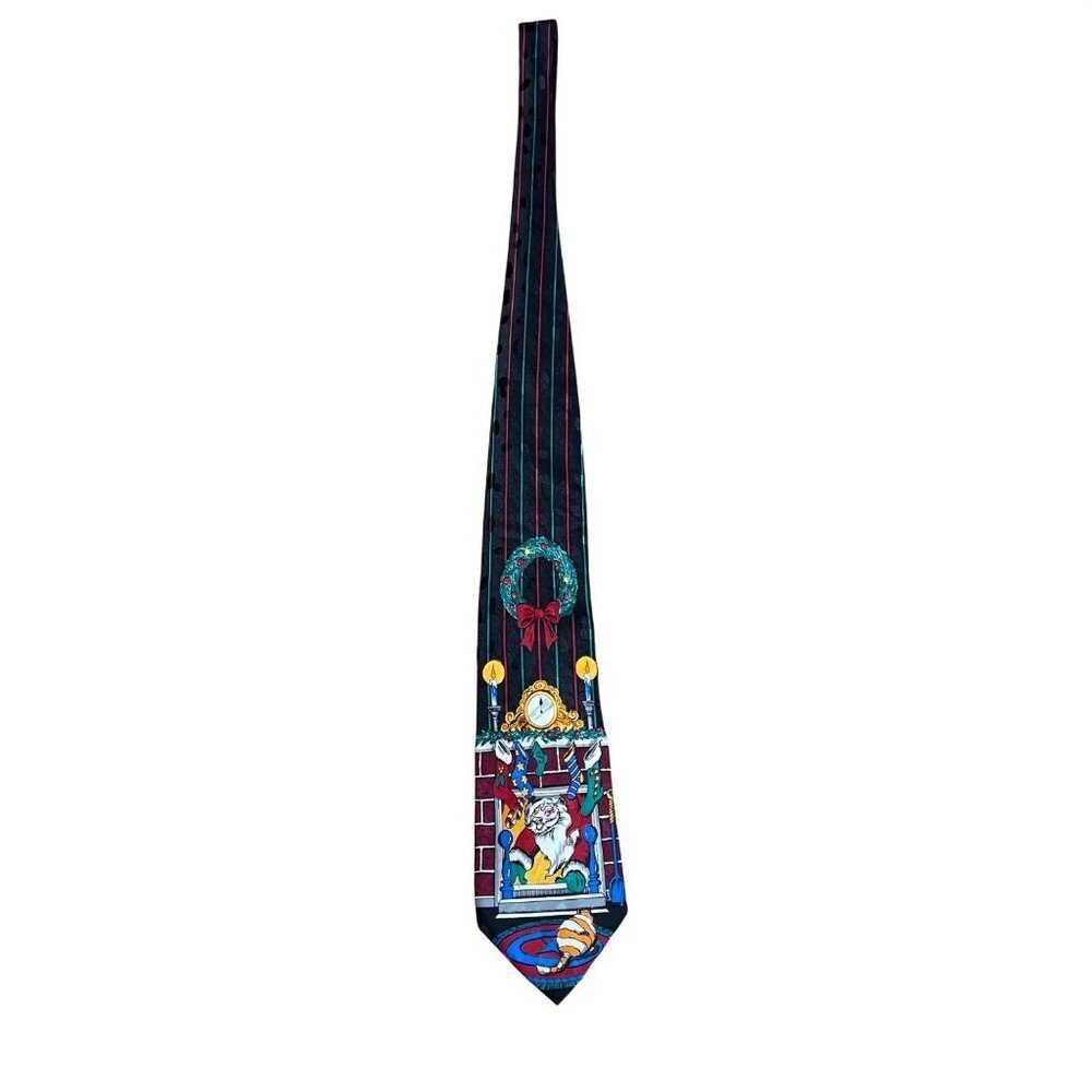 Addiction‎ Silk Christmas Tie